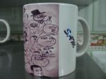Caneca cer�mica personalizada branca reta 300ml.
R$ 18,00 