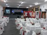 Casamento: Salo de festa Nipo Brasileiro - Mau SP
Kit Master : Dj, Som, Iluminao, Telo, Mquina de fumaa, Mquina de Bolha de sabo, Pista Xadrez e Retrospectiva Narrada