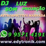 Dj, Som, Luz, Projeo, Retrospectiva e Assessoria para sua festa de casamento ou debutantes
Entre em contato: contato@edytronik.com
WhatsApp: (11) 9 9571 4191
Agende uma visita em nosso escritrio
Estamos a sua disposio!
Atendemos as cidades de Mau, Ribeiro Pires, Rio Grande da Serra, So Bernardo, So Caetano, Santo Andr, Diadema, Suzano, Mogi das Cruzes, So Paulo e Cidades vizinhas.
Visite nossos sites
Dj em Mau : www.djemmau.com.br
www.retrospectivanarrada.com.br
WhatsApp: 9 9571 - 4191