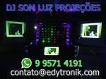 Dj, Som, Luz, Projeção, Retrospectiva e Assessoria para sua festa de casamento ou debutantes
Entre em contato: contato@edytronik.com
WhatsApp: (11) 9 9571 4191
Agende uma visita em nosso escritório
Estamos a sua disposição!
Atendemos as cidades de Mauá, Ribeirão Pires, Rio Grande da Serra, São Bernardo, São Caetano, Santo André, Diadema, Suzano, Mogi das Cruzes, São Paulo e Cidades vizinhas.
Visite nossos sites
Dj em Mauá : www.djemmauá.com.br
www.retrospectivanarrada.com.br
WhatsApp: 9 9571 - 4191