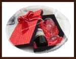 Kit Caixa + Mini Vinho 250ml + Taa