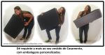 Caixa p/ Vestido de Noiva.Tam: 70x50x20 Revestimento Color Plus ou papel estampado