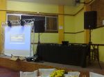 Caixas Ac�sticas + Tel�o + Ilumina��o