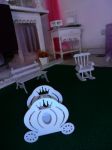 Carruagem - peças pequenas para decoração provençal