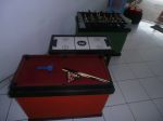 Mini sinuca, totó e aero joquei
