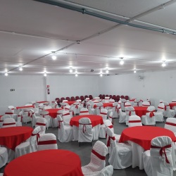 Decorao de salo para festa de casamento