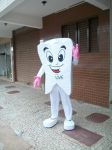Mascote Dentinho - INOUT Comunicao - Lavras - MG