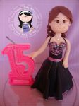 Debutante com vela