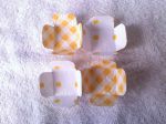 Forma p/ 1 amendoa ou mini doce dupla face quadrada 