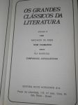 1.DOM CASMURRO: Machado de Assis
2.CAMPANHAS JORNALSTICAS: Rui Barbosa *
(Dois em um -Volume II /Ano: 1982) /
R$ 20,00