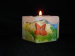 Decoupage em Velas