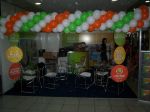 Stand do feiro da caixa