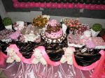 Decorao Marrom e Rosa