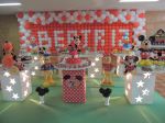 Decoração Provençal da Minnie Vermelha