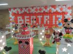 Decoração Provençal da Minnie Vermelha