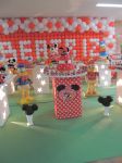 Decoração Provençal da Minnie Vermelha