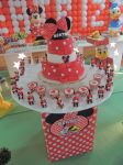 Decoração Provençal da Minnie Vermelha