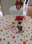 Decoração Provençal da Minnie Vermelha