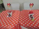 Decoração Provençal da Minnie Vermelha