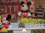Decoração Provençal da Minnie Vermelha