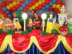 Decorao da Branca de Neve