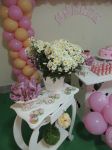 Chá de Bebê Rosa e Marfim