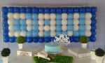 Chá de Bebê Azul e Branco