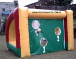 CHUTE AO GOL (GOL SHOW) - Tamanho 3,40m (C) x 3,40 (L) x 2,40m (A) - Indicado para todas as idades - Tradicional nas festas juninas e eventos empresariais