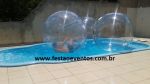 Bolha Aquática - Water Ball - Conjunto com 3 bolhas - para utilização em piscinas de todos os tamanhos - Suporta adulto e crianças