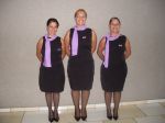 Cerimonial - Equipe uniformizada e identificada