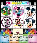 Mickey e Minnie Cupcake