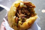 Bolinha de carne seca