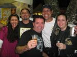 Renato, Presidente da Federação de Motoclubes do Rio de Janeiro, e sua esposa Suzana no show dos Fugitivos em Paraíba do Sul