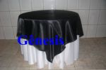 Mesa 4 lugares,branco com preto 87