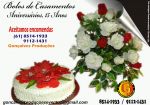 BOLOS DE CASAMENTOS E ANIVERSARIOS
