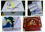 Porta Bijouterias em MDF. Com dois compartimentos e espaço para anéis. Decorados com Biscuit e Dècoupage. Personalizados com o nome e foto.