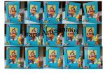 Porta Retratos em MDF decorados com palhaços em biscuit.