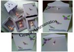 Kit para quarto de bebê, em MDF. Porta fraldas, conjunto com 3 nichos para parede e abajour. Decorados em biscuit.