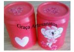 Latas de Pomarola/Tarantela, recicladas. Pintadas com dècoupage.