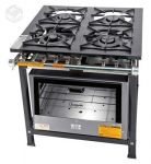 FOGO INDUSTRIAL 4 BOCAS COM FORNO