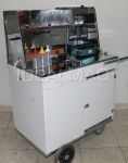 Carrinho de cachorro quente 3 em 1, Cod.(CCQ3) - R$2.200,00  vista. 0,90m X 0,55m X 1,20.
Hot-dog, lanches e bebidas.