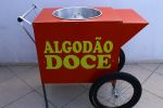 Carrinho de algodo doce retr