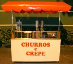 QUIOSQUE DE CHURROS A VENDA - Promoo relmpago somente hoje e amanh !!!
De R$ 10.750,00 por apenas R$ 9.980,00 em 12X sem juros - Ou R$ 8.940,00 em 2X com entrada de 50% - EQUIPAMENTOS: 1 Masseira + 2doceiras ADEMAQ +1   fritadeira + maq. de crepe e acessrios.