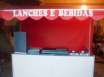 BARRACA DE LANCHE ESTRUTURA DE ALUM�NIO - desmont�vel, p/ venda de hot dog - pastel e lanche na chapa - R$ 4.450,00 em 12X  sem juros com cart�o de cr�dito - *Ou R$ 3.900,00 em 2X sem juros com entrada de 50% dep�sito banc�rio.