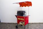 CARRINHO DE MINI PIZZA PREO IMBATVEL - com toldo, novo modelo da idealmaq - R$ 1.890,00