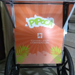 CARRINHO DO NOSSO CLIENTE TRANSAMERICA RESORT COMANDATUBA - 
Carrinho de pipoca gourmet modelo retro IDEALMAQ