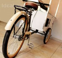 Food Bike Lanches Retro