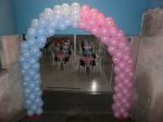 Arco Azul e Rosa - Ch� de Lingerie e Ch� de Cuecas.
