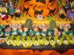 mesa e doces halloween