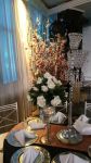 arvore francesa com maças do amor p/ decoração de casamento
